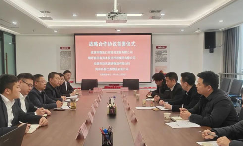 安物投公司與鎮坪國投等3家公司簽署戰略合作協(xié)議