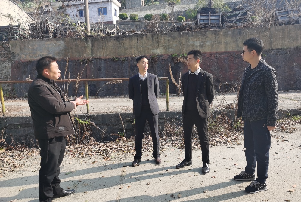 赴紫陽(yáng)縣實(shí)地考察物流園項目